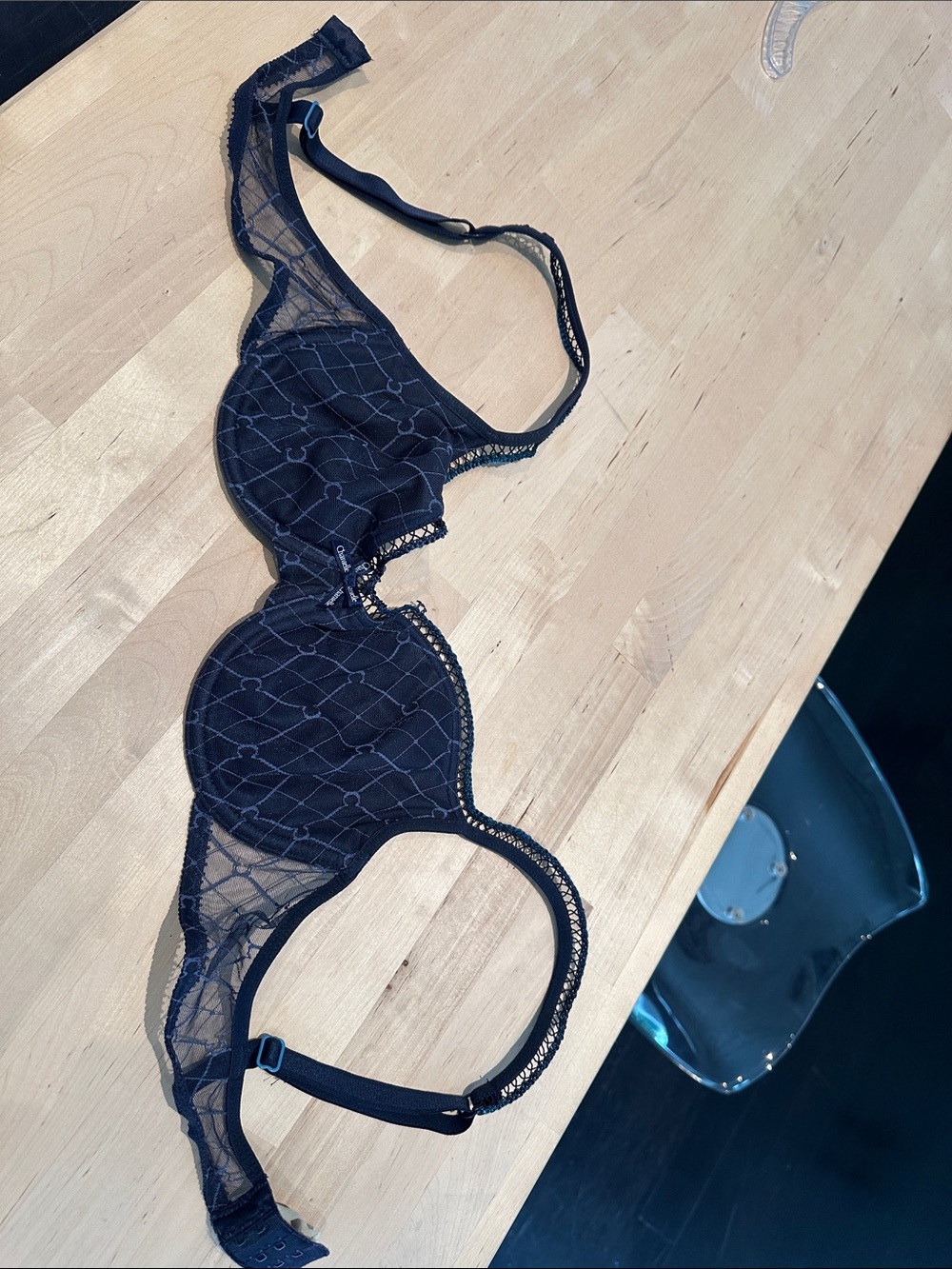 Chantelle Black Lace Underwire Bra
